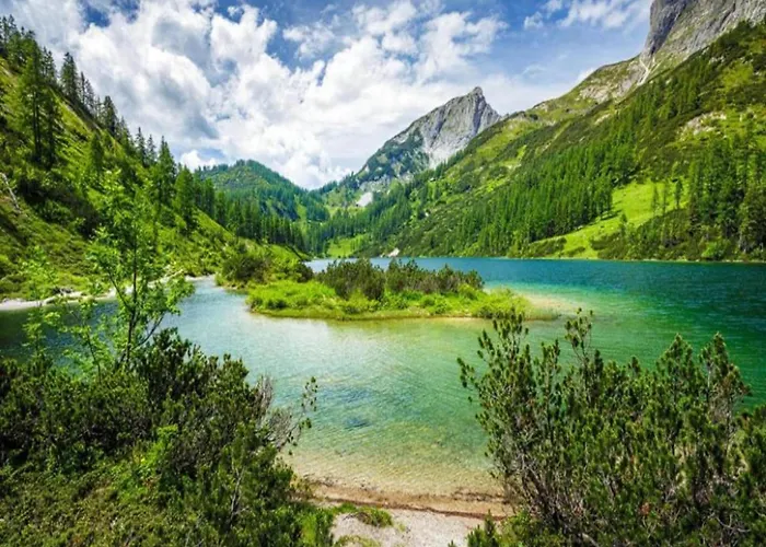 公寓 Geraeumige In Mit Sauna 斯拉德明